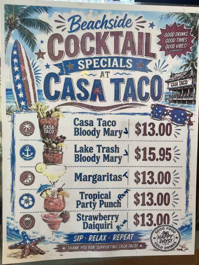 casa taco cocktails