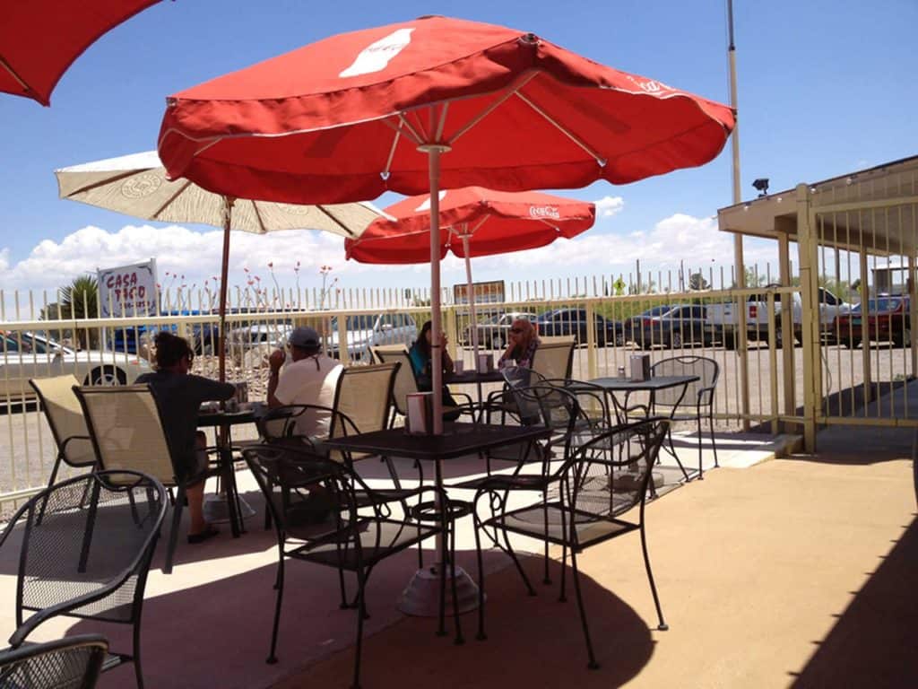 casa taco patio