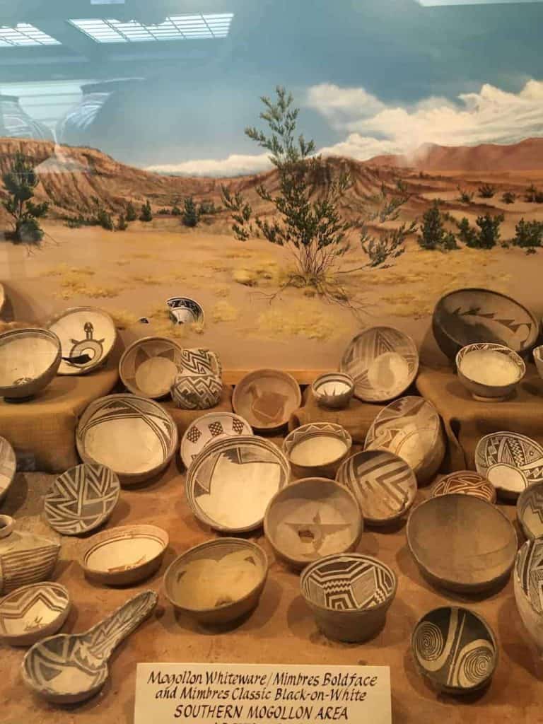 geronimo springs museum pottery collection