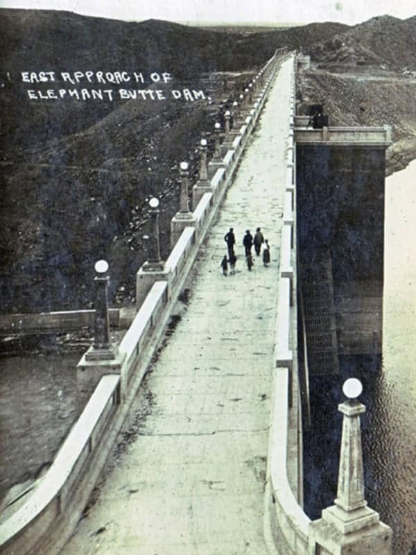 historic elephant butte dam