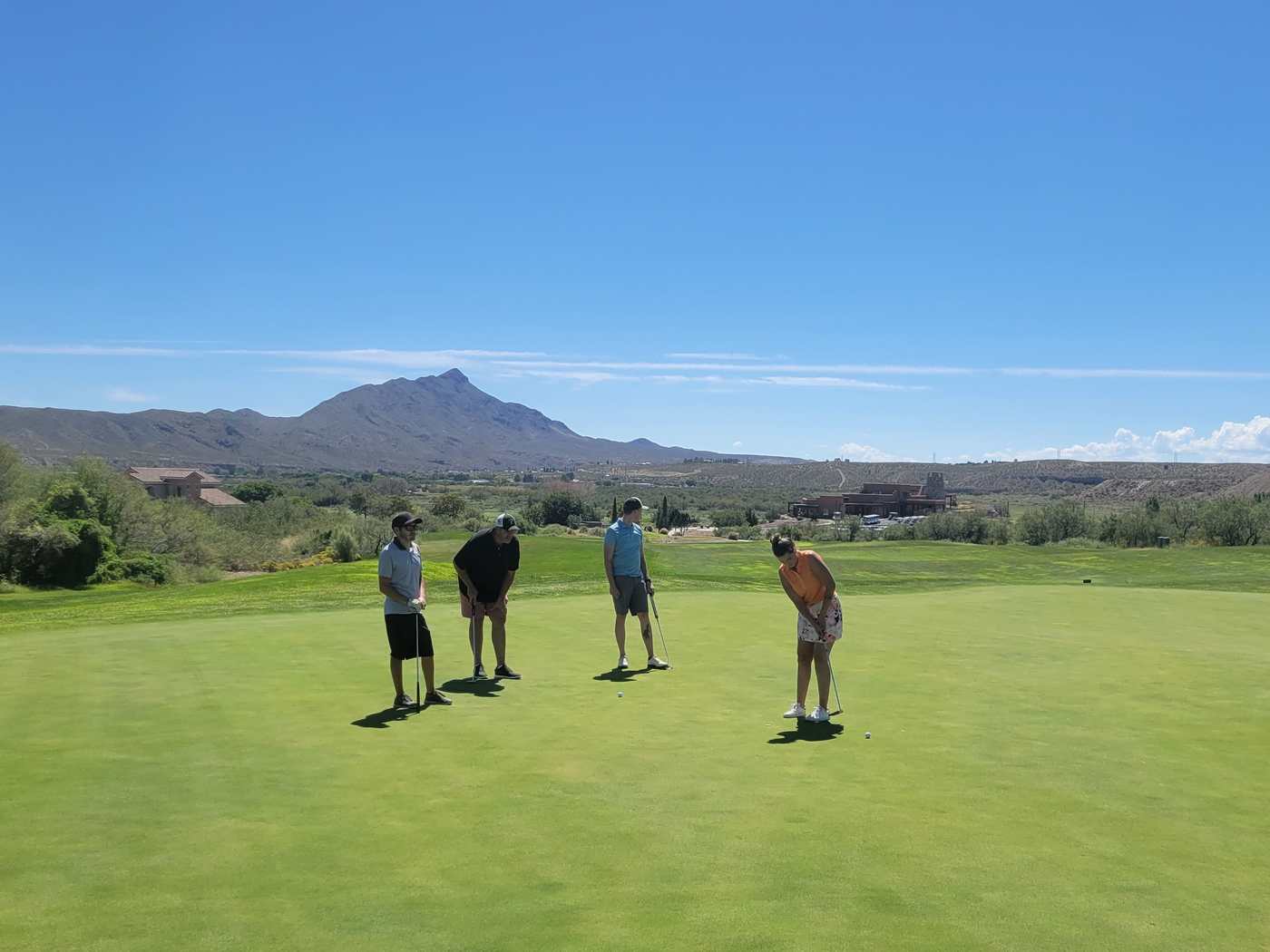 golfing at sierra del rio