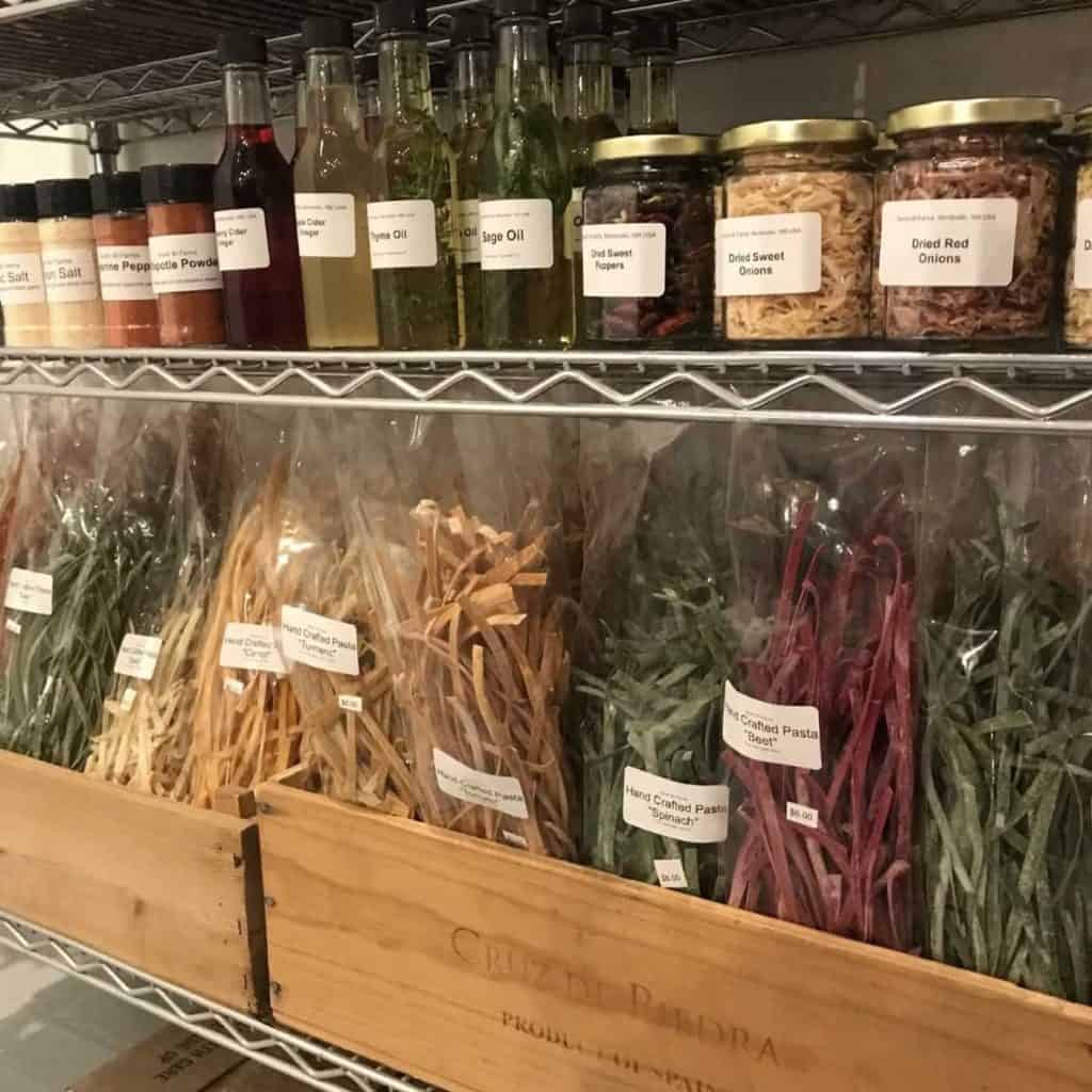 monticello holiday store pasta