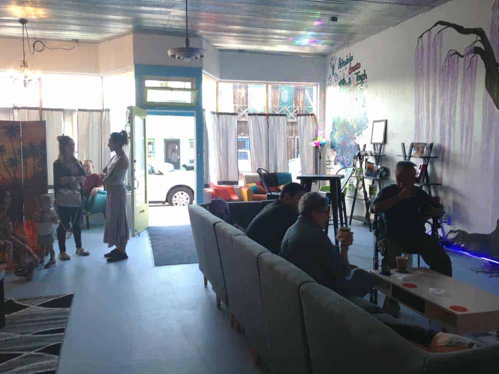 ingos art cafe seating area