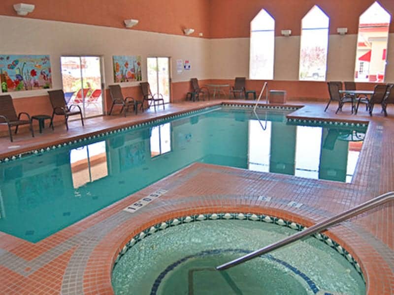 pool and hot tub at comfort inn and suites truth or consequences new mexico