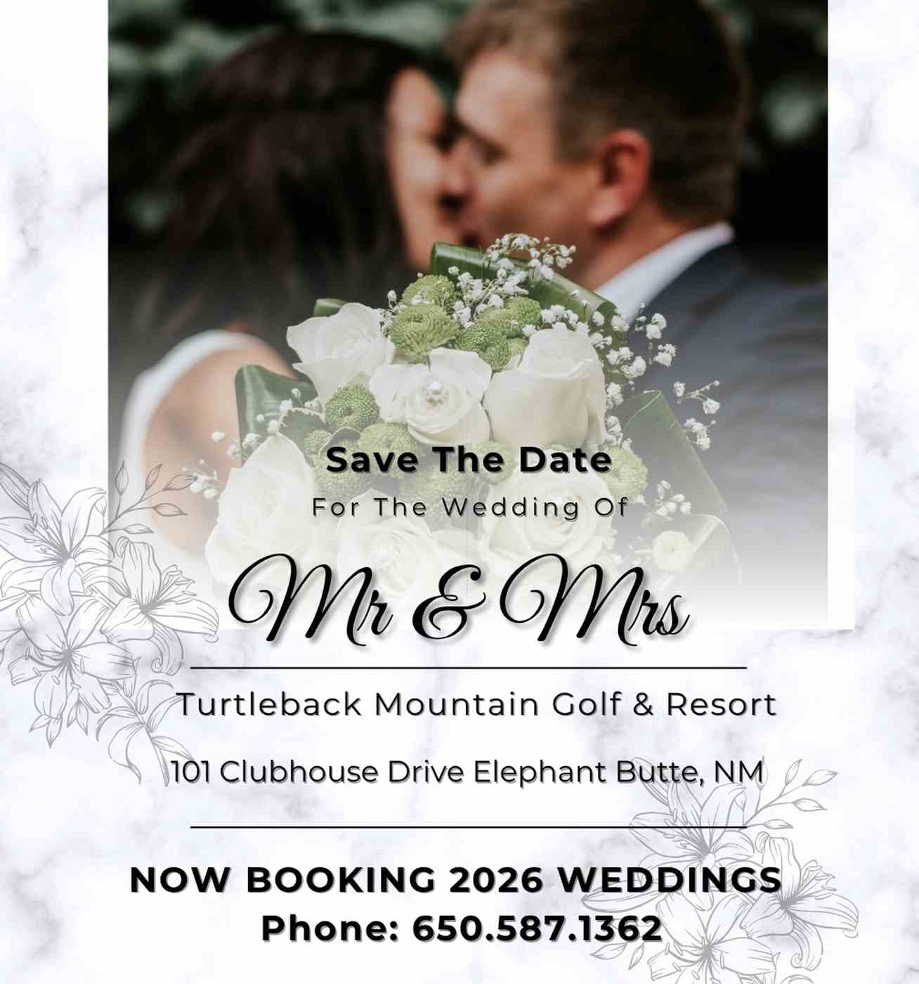 wedding planning available at turtleback mountain golf and resort