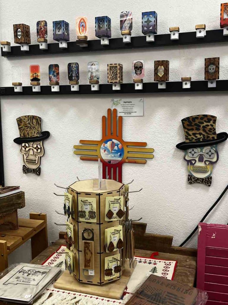 custom night lights at makers market