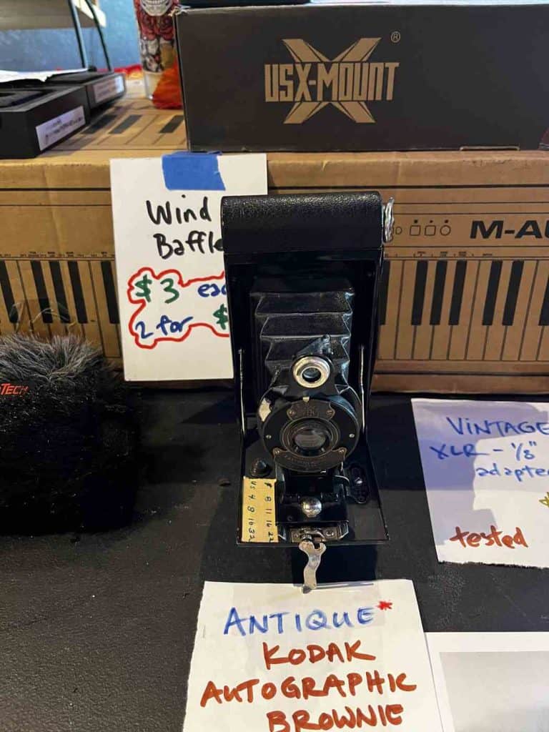 kodak autographic brownie camera at lunaticus