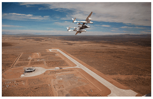 photo of the runway at spaceport america