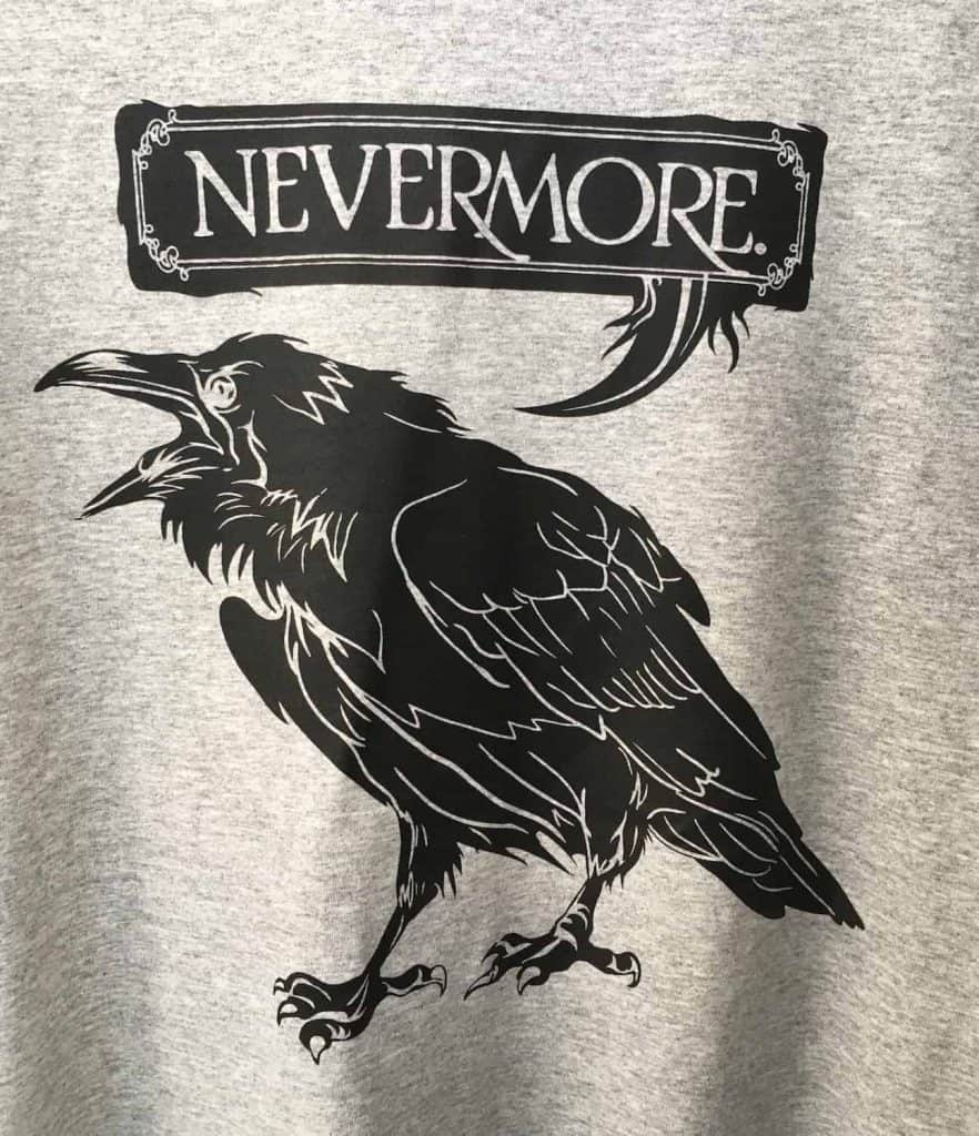 the raven tshirt one of a kind gifts and treasures