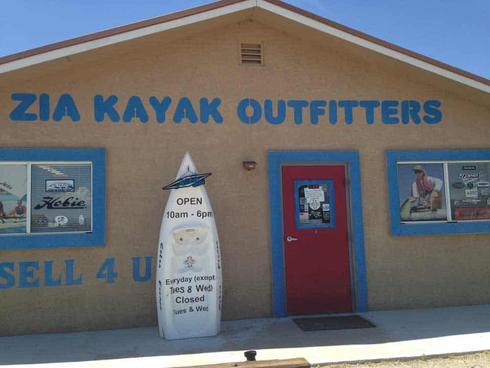 zia kayak outfitters elephant butte nm