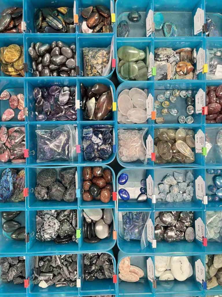 polished rocks