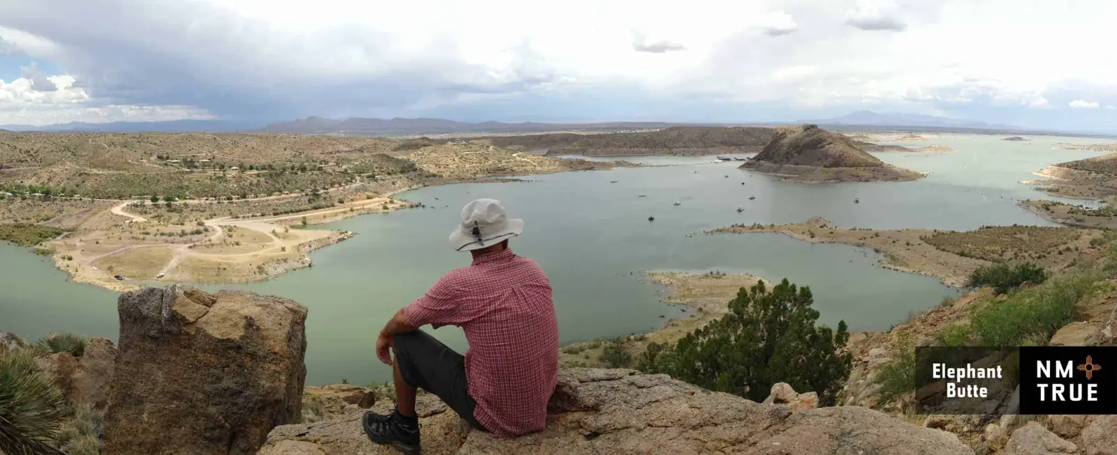 Elephant Butte Hiker