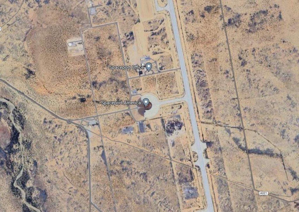 spaceport america in sierra county new mexico on google maps