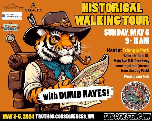 fiesta historical walking tour may 5