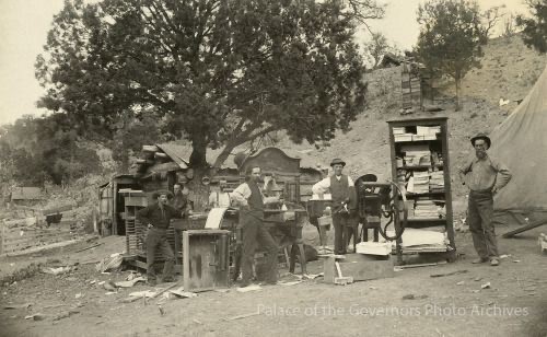 historic photo of kingston New Mexico
