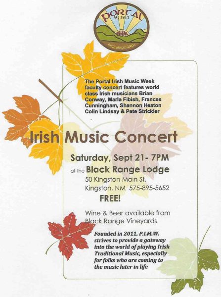 irish music week final concert