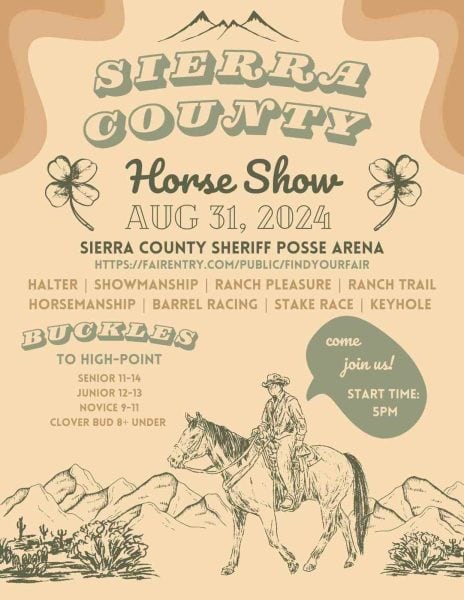 sierra county horse show
