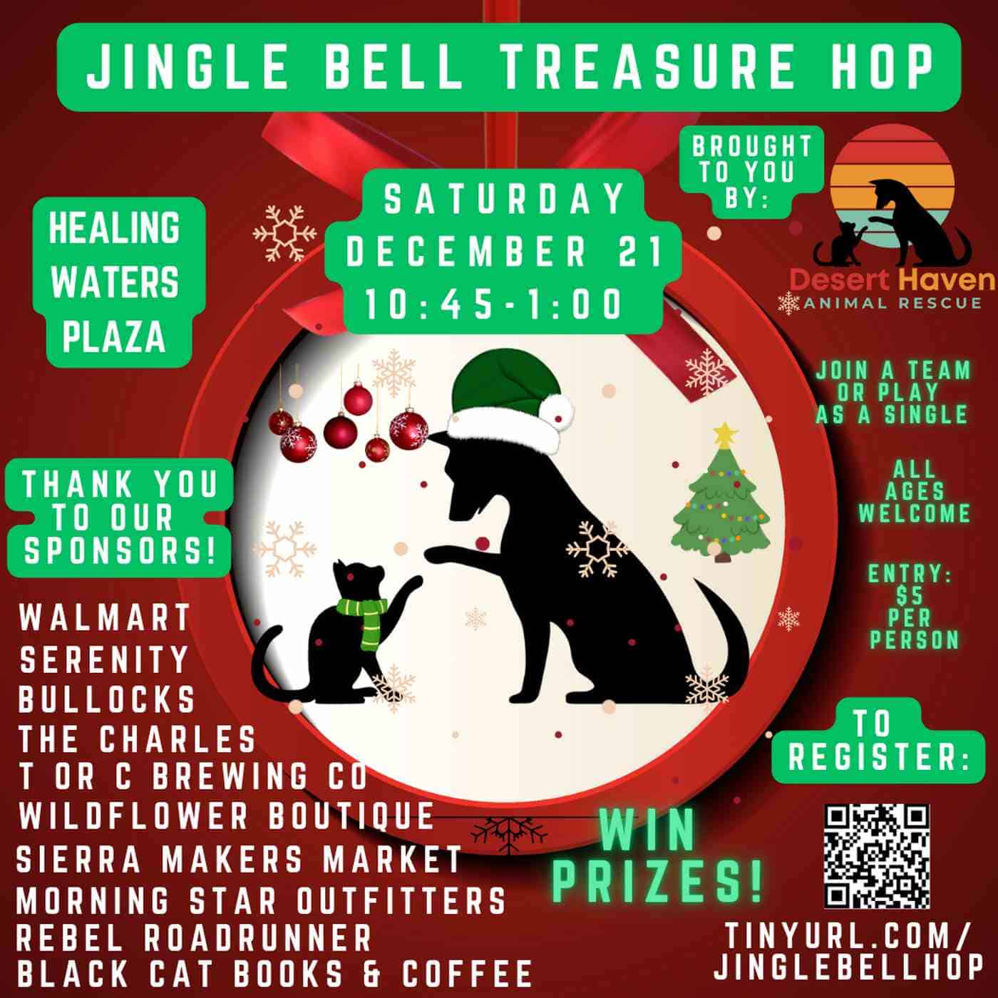 jingle bell treasure hop
