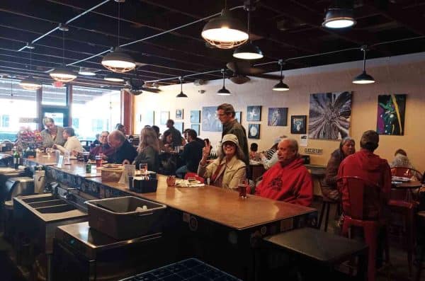 thanksgiving at the brewery bar
