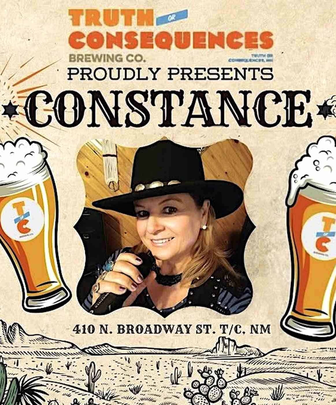 T or C Brewing presents Country Music Open Mic Night with Constance