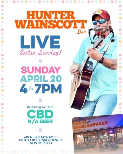 hunter wainscott at T or C Brewing