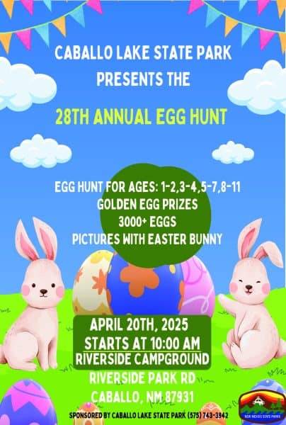 2025 Easter Egg Hunt at Elephant Butte Lake State Park