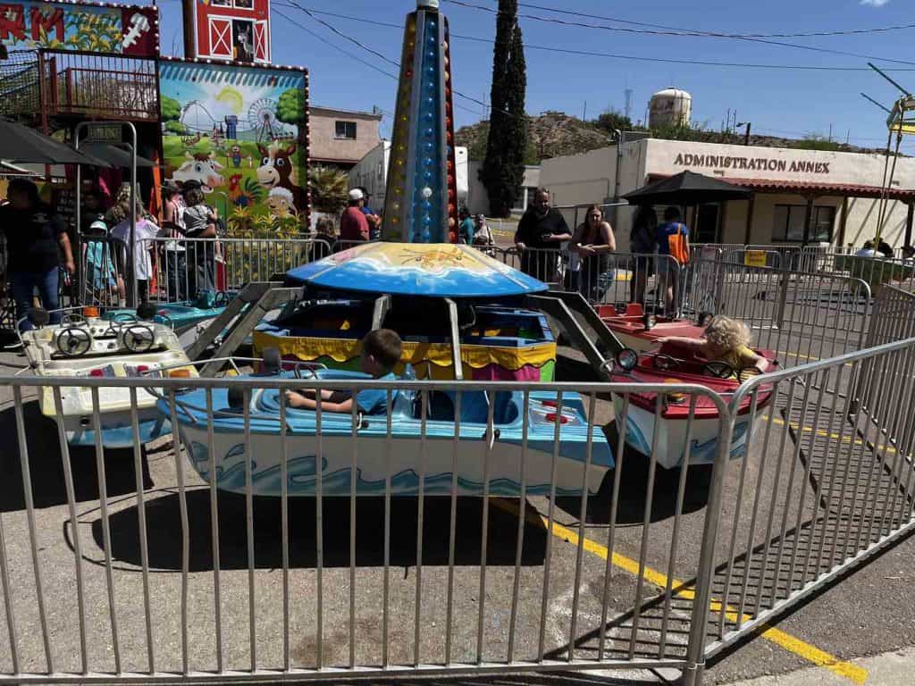 carnival rides downtown torc fiesta