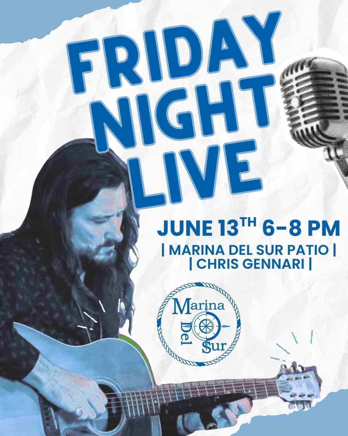 chris gennari at marina del sur june 14