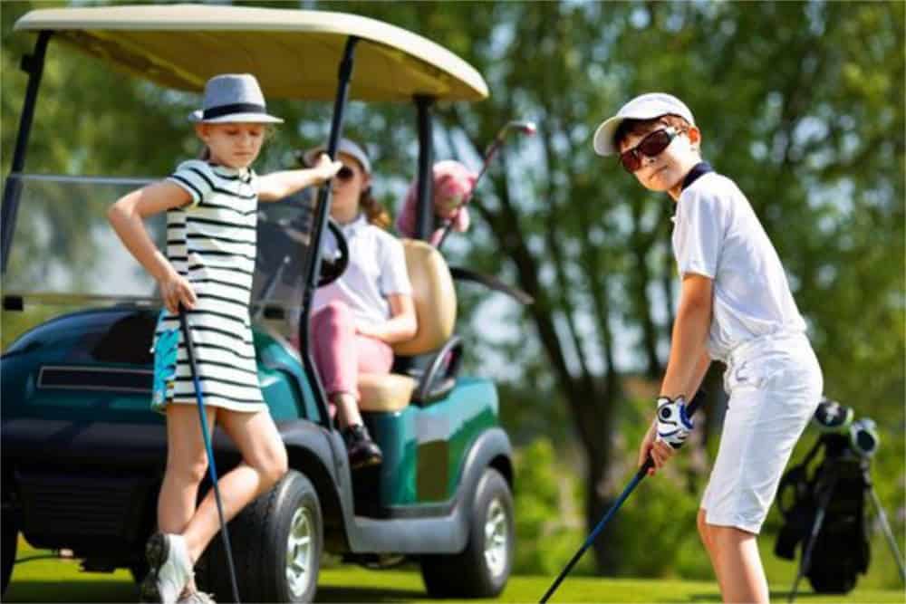 kids golf camp at turtleback mountain golf and resorti