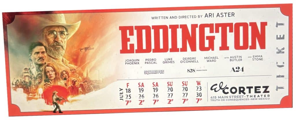eddington screening at the el cortez in torc july 2025