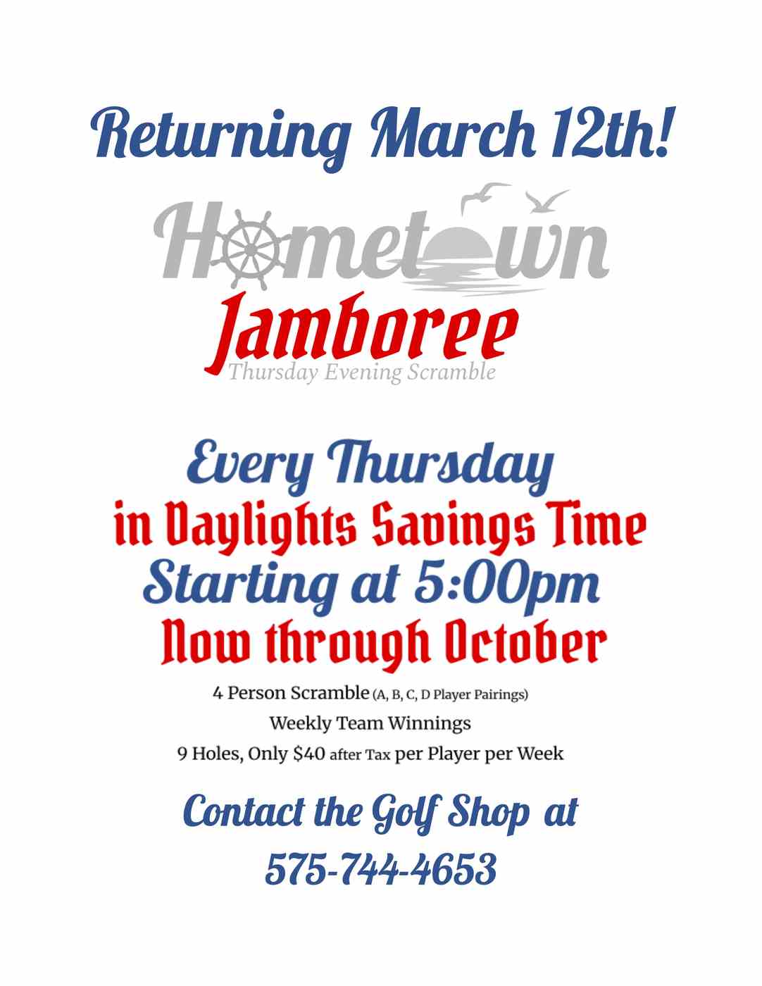 hometown jamboree at turtleback mountain golf and resort