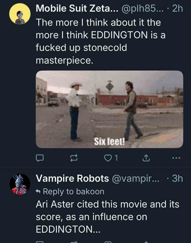 eddington movie review on social media 6
