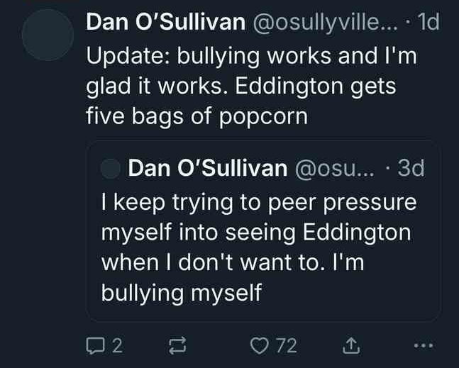eddington movie review on social media 8