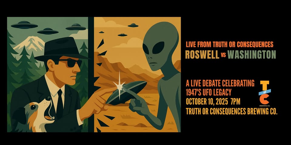 roswell vs washington "summer of saucers" debate at torc brewing