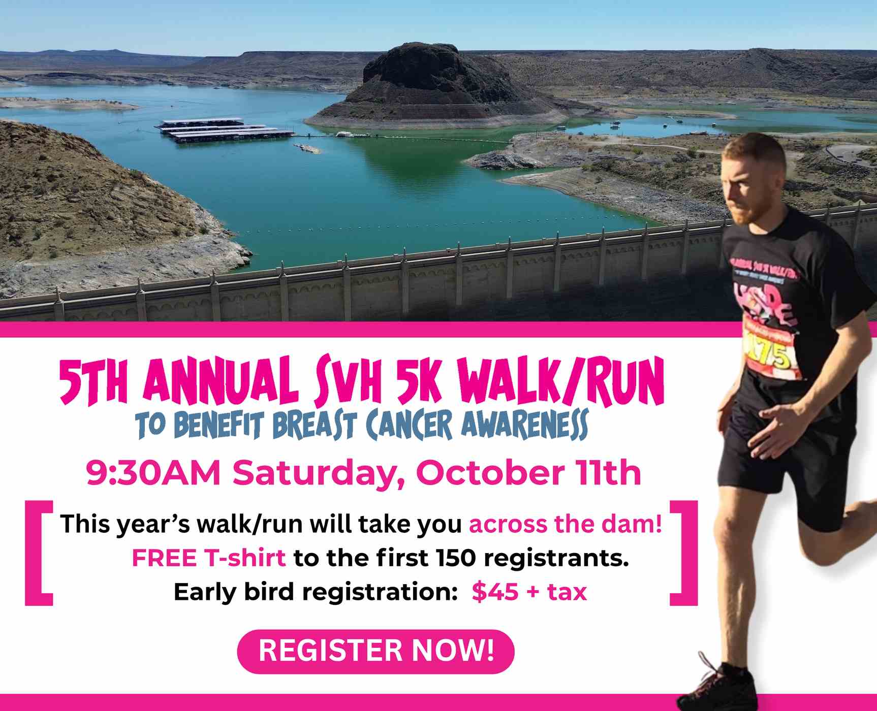 2025 Sierra Vista Hospital 5k walk/run to benefit cancer awarenemess