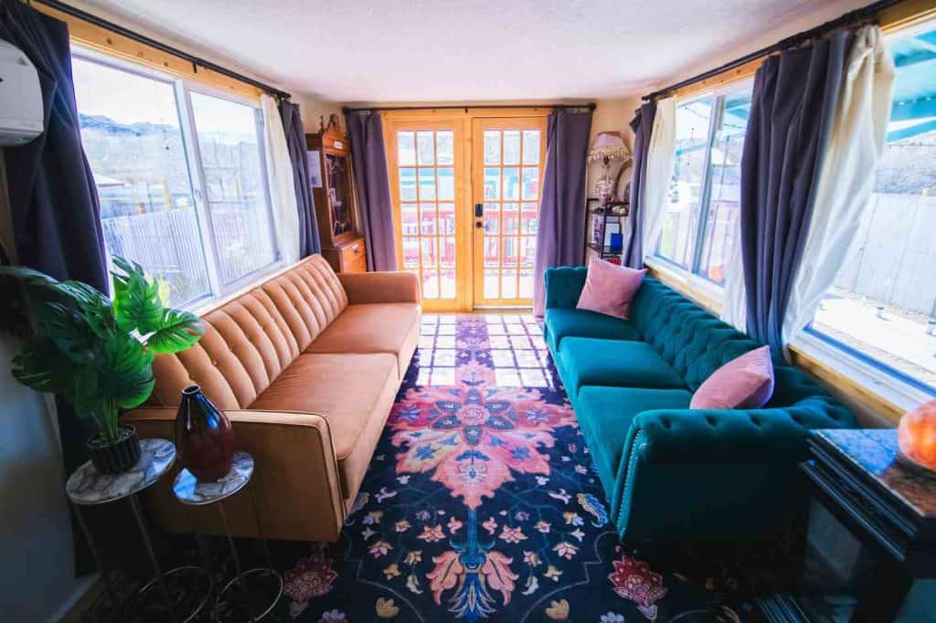 rosys oracle living room at Spellbound Springs