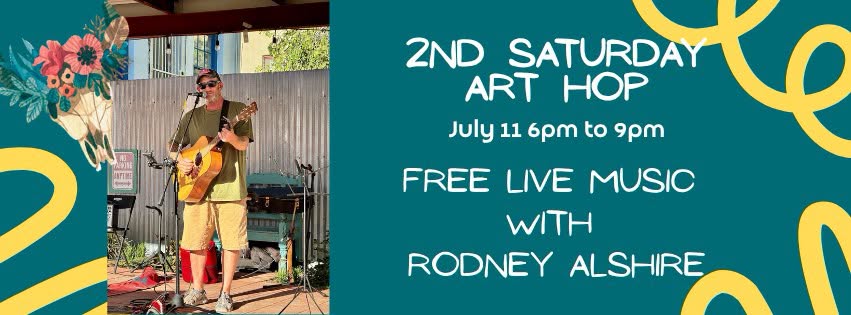 wildflower july art hop