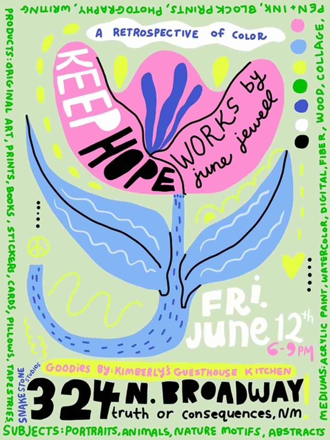 june jewell art hop june 2026