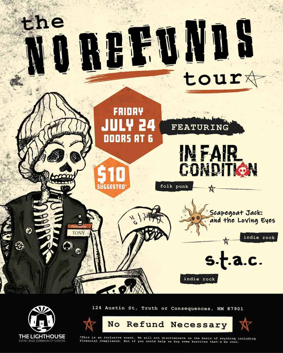 no refunds tour at the lighthouse torc