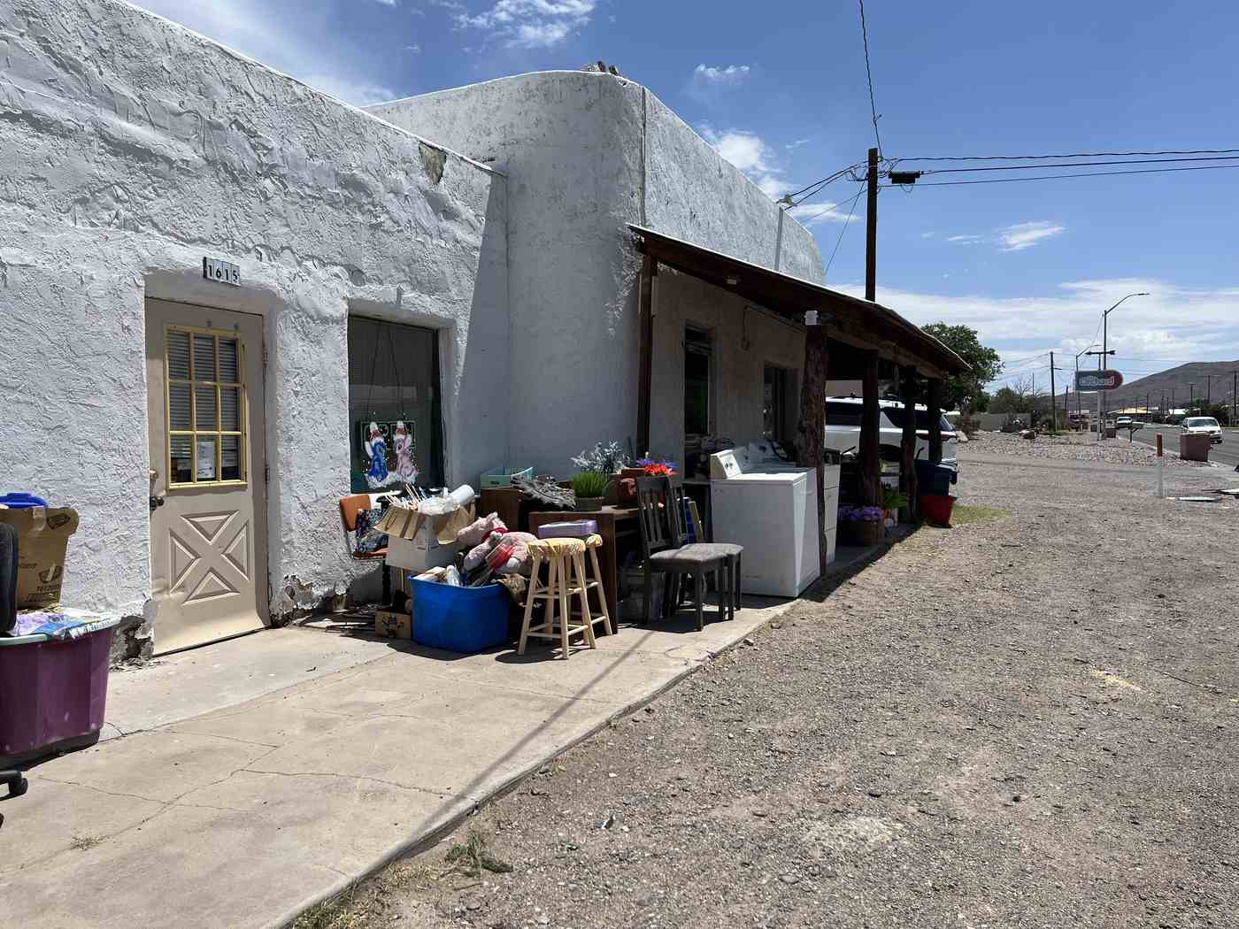 thrift or consequences exterior
