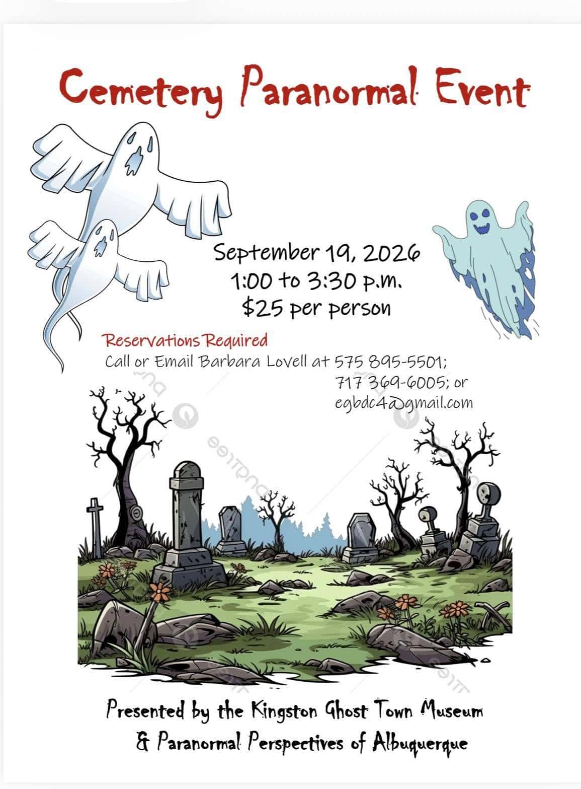Kingston Cemetery Paranormal event