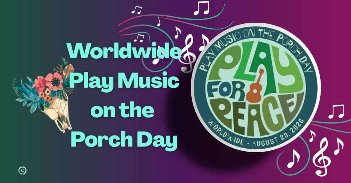 music on the porch day